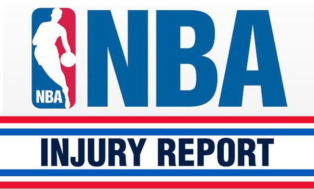 2016年nba伤病报告 NBA今日伤病报告(1)