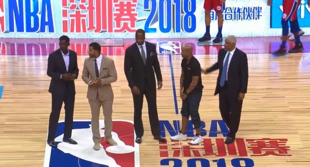 nba传奇中国赛 NBA中国赛中(1)