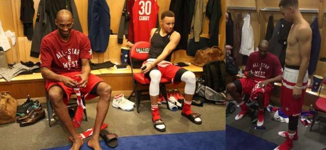 nba球员球衣里面穿的什么意思 NBA球员穿的球鞋和球衣他们真的是每场一换吗(2)