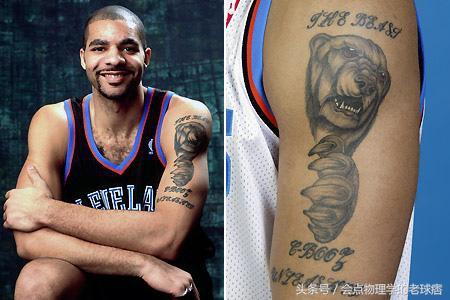 nba球星好看纹身 经典的NBA球星纹身(7)