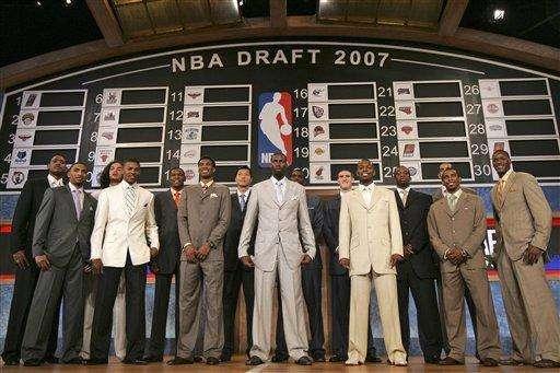 nba2007有易建联吗 重排2007年NBA新秀(1)