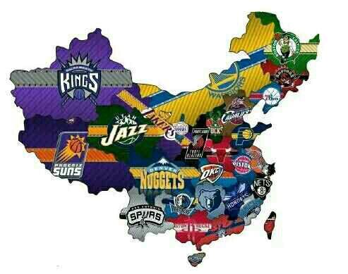 nba为什么分区 这就是NBA在中国的分区(1)