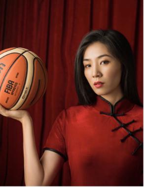 中国女篮女神赵爽，把库里当偶像，一心努力追寻篮球梦想(5)