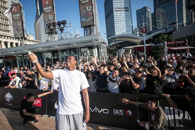 2017上海nba中国赛 NBA中国赛上海FAN(4)