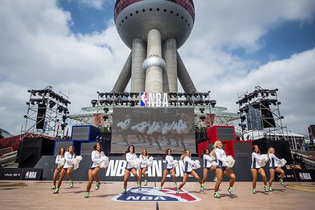 2017上海nba中国赛 NBA中国赛上海FAN(6)