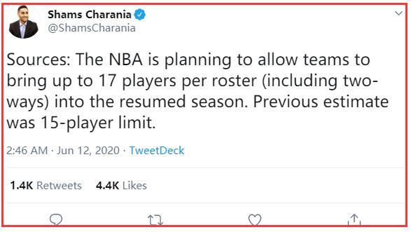 nba球队名额 NBA允许球队扩充名额(2)