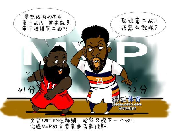 nba漫画哈登 NBA漫画(1)