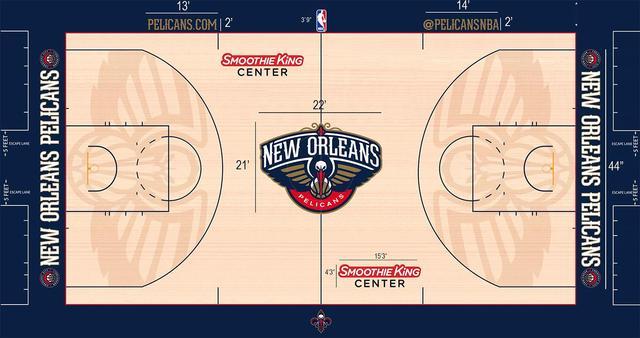 nba球馆设计 NBA30队球场设计图对比(19)