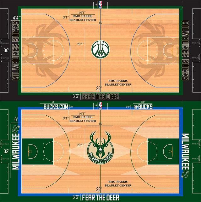 nba球馆设计 NBA30队球场设计图对比(28)