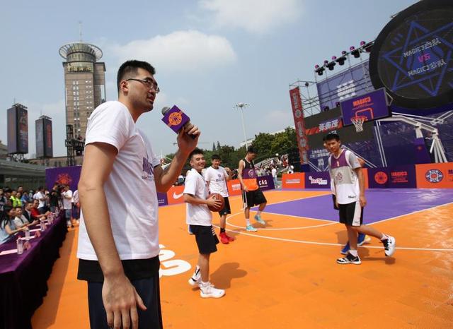 nba上海篮球比赛 上海三对三篮球赛引来NBA球星(5)