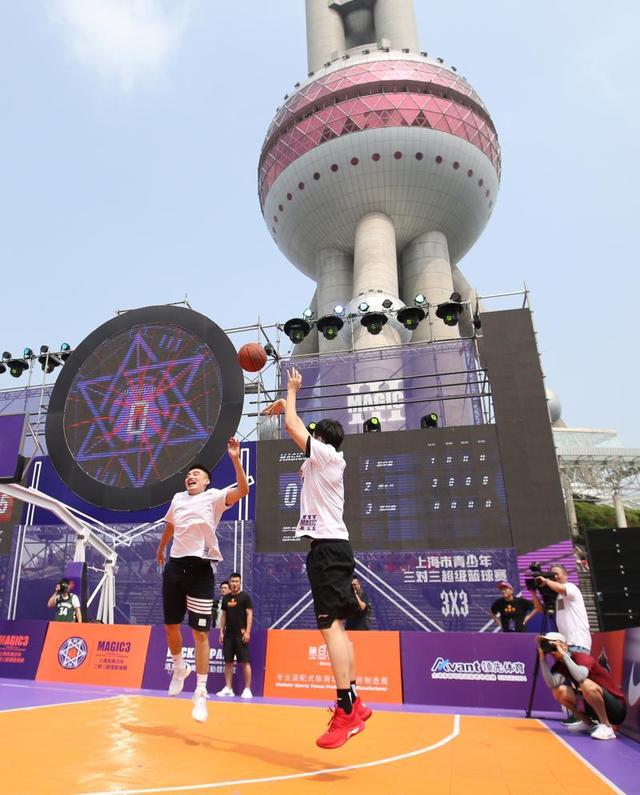 nba上海篮球比赛 上海三对三篮球赛引来NBA球星(6)