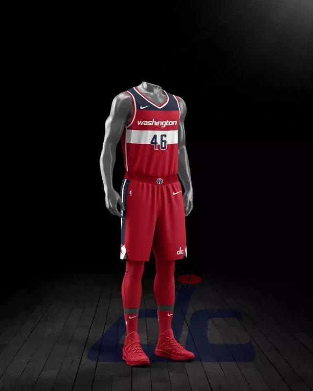 nikenba球衣红白 NBA官方发布的新赛季耐克球衣(10)
