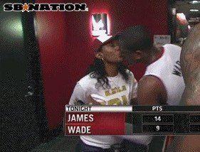 nba亲嘴大全 NBA中有趣的亲吻事件(10)