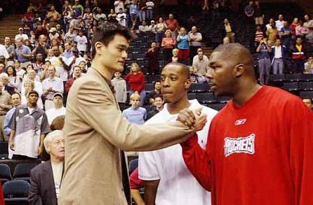 姚明nba生涯的队友 评姚明NBA生涯的30大队友(10)