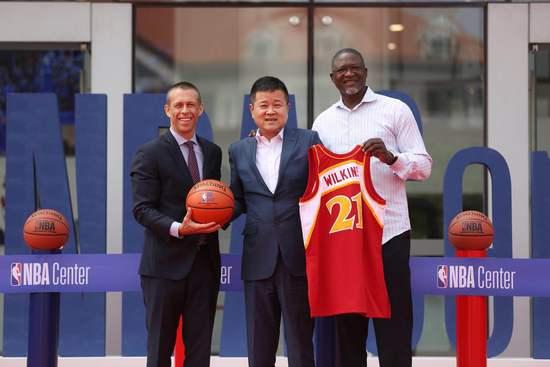 全球首座nba中心开业 全球首座NBA中心在华盛大开业(2)