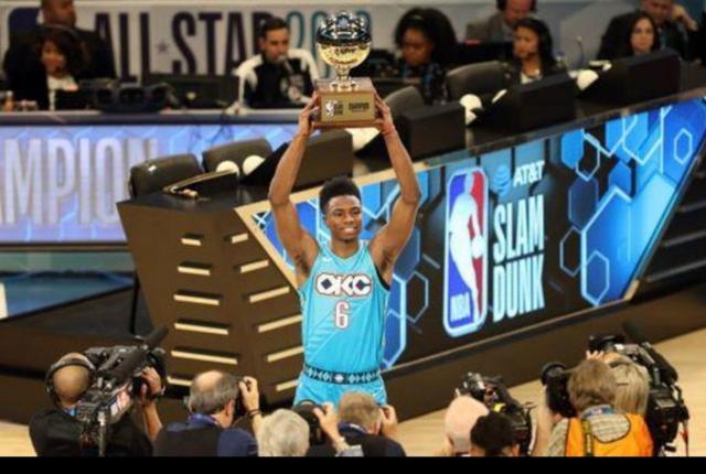 近五年nba扣篮冠军 近五年NBA全明星扣篮打赛冠军扎克·拉文拿到连续冠军(7)