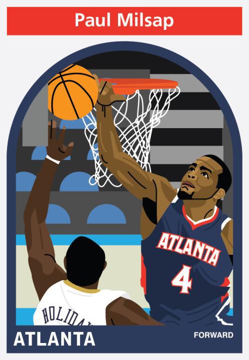 简画nba球员 NBA球员简笔肖像画(6)