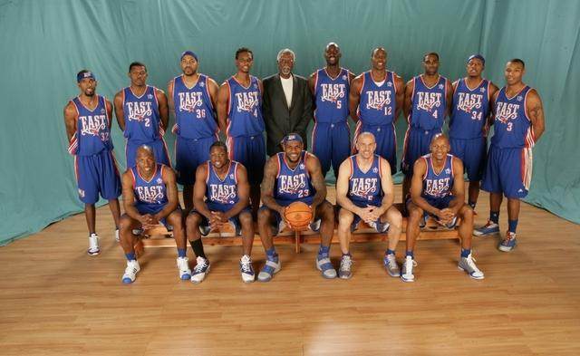2008nba东部全明星 NBA全明星全家福回顾(1)