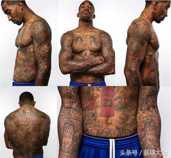 nba纹身多的后卫 NBA纹身最多5大球星(4)