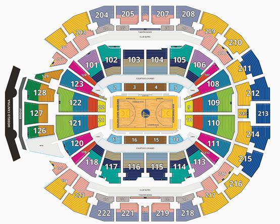 深圳大运中心nba座位图 NBA球馆座位图和票价揭秘(1)