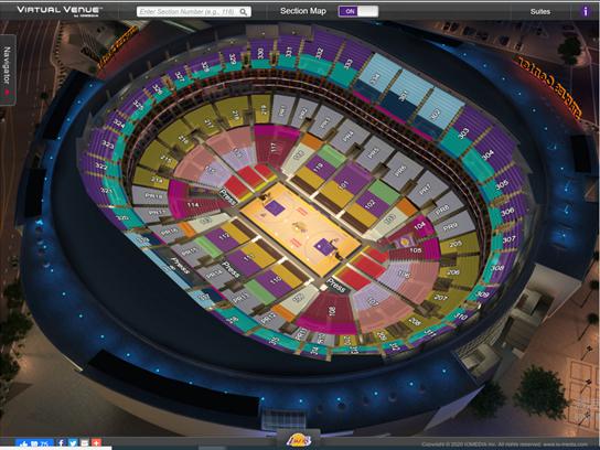 深圳大运中心nba座位图 NBA球馆座位图和票价揭秘(3)