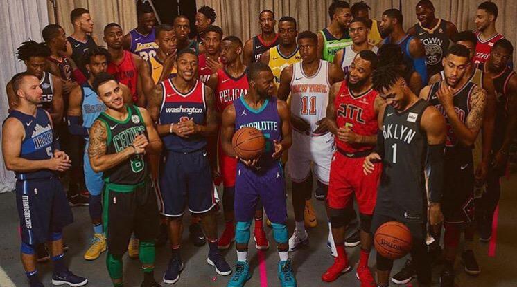 2018赛季nba各队球衣 18赛季全新NBA球衣正式发布(2)