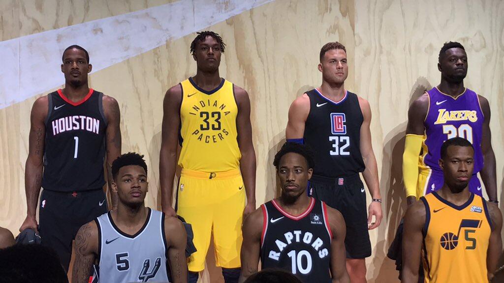 2018赛季nba各队球衣 18赛季全新NBA球衣正式发布(5)