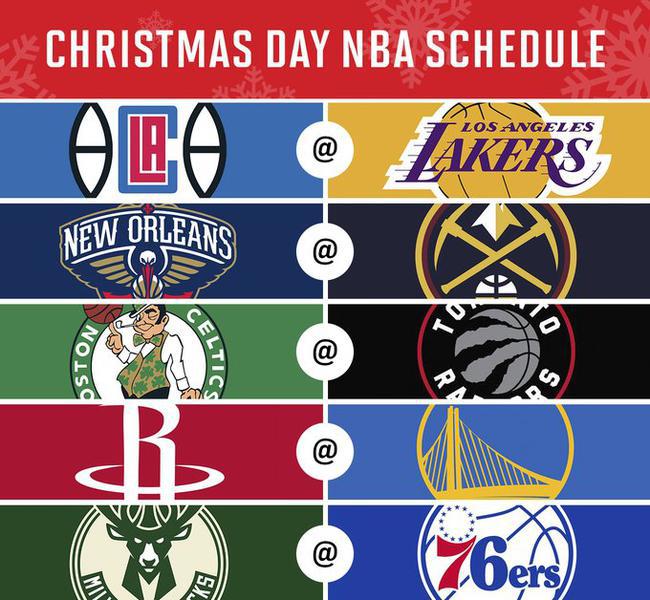 nba圣诞大战在哪个城市 NBA圣诞大战赛程(1)