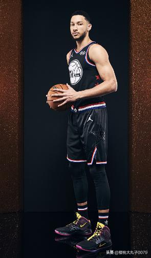 2017nba全明星半身写真 2019年NBA全明星正赛球员写真(11)