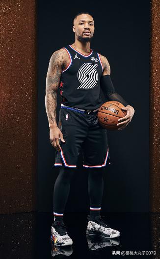 2017nba全明星半身写真 2019年NBA全明星正赛球员写真(13)