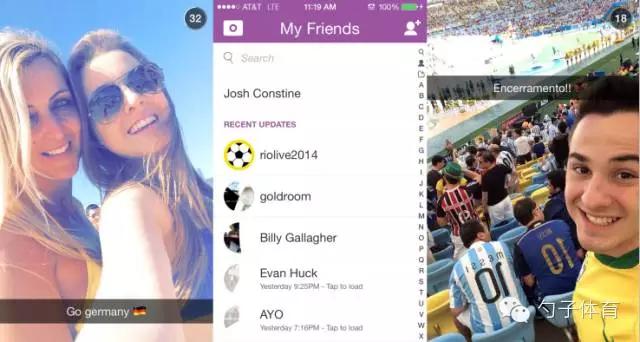 nba球员snapchat “美国秒拍”Snapchat阅后即焚(1)