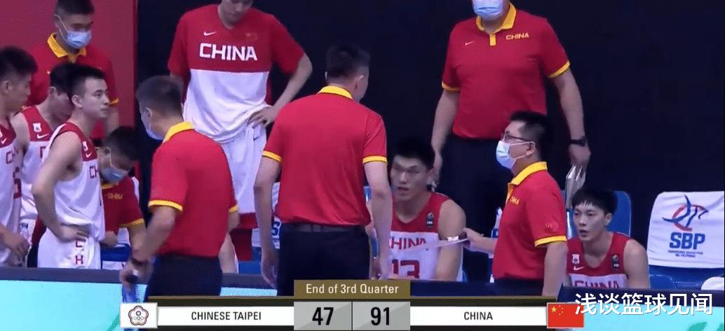 中国男篮狂胜对手，单节没完就拉开巨大分差，为亚预赛开启好兆头(4)