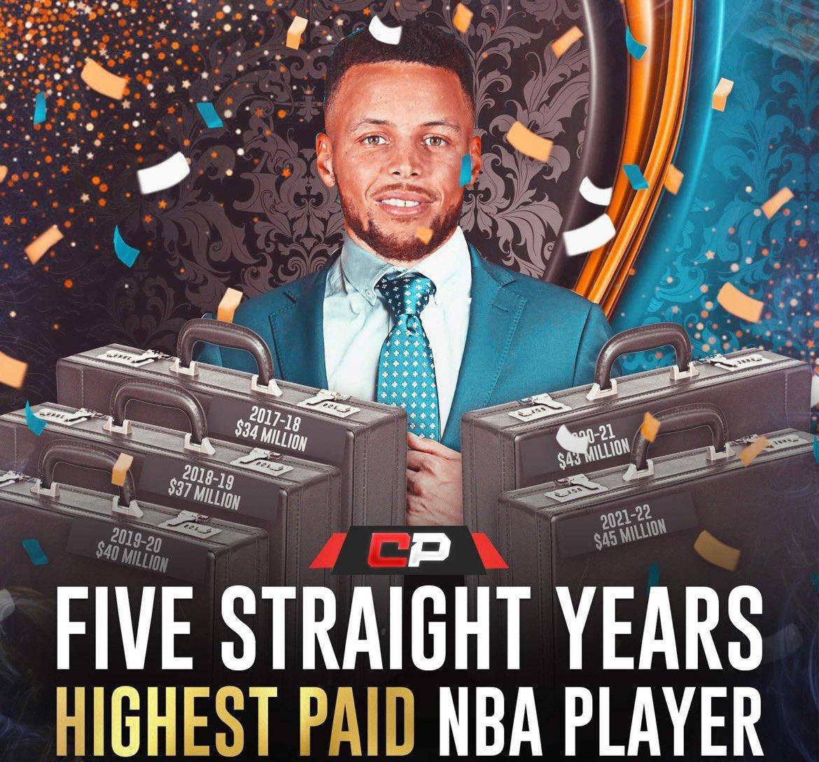 库里太贵了？NBA记者：他的身价比他的薪水还要高！(3)