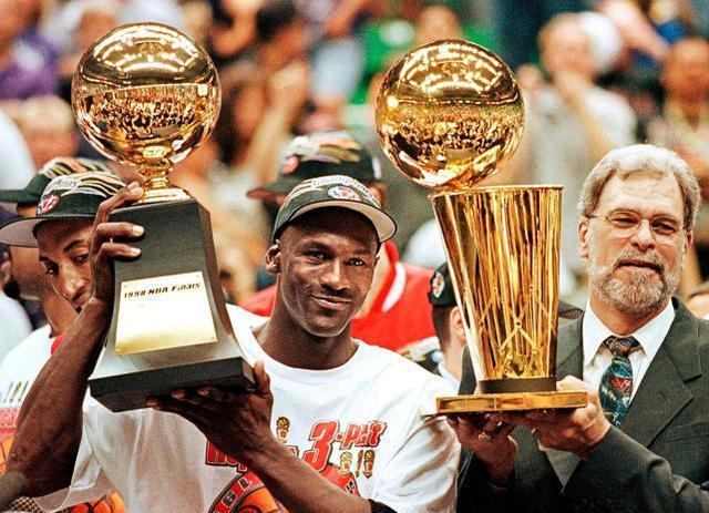 NBA6大超巨夺冠赛季总决赛个人得分占比，乔丹不愧篮球之神！(6)