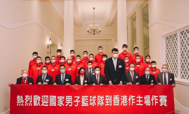 23日和26日，中国男篮在香港荃湾体育馆进行的2023年篮球世界杯亚大区预选赛最(1)