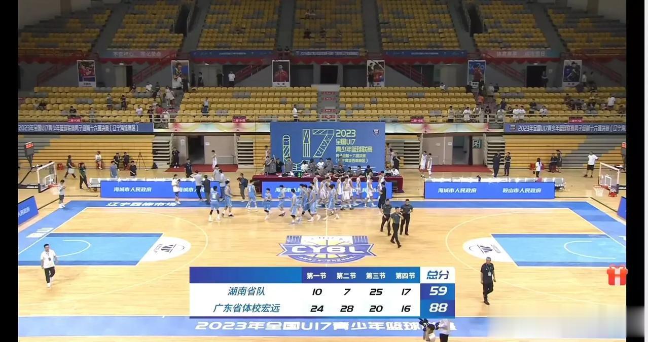 什么情况？多名辽宁男篮球员现身全国U17青少年篮球联赛赛场，观看并支持广东宏远U