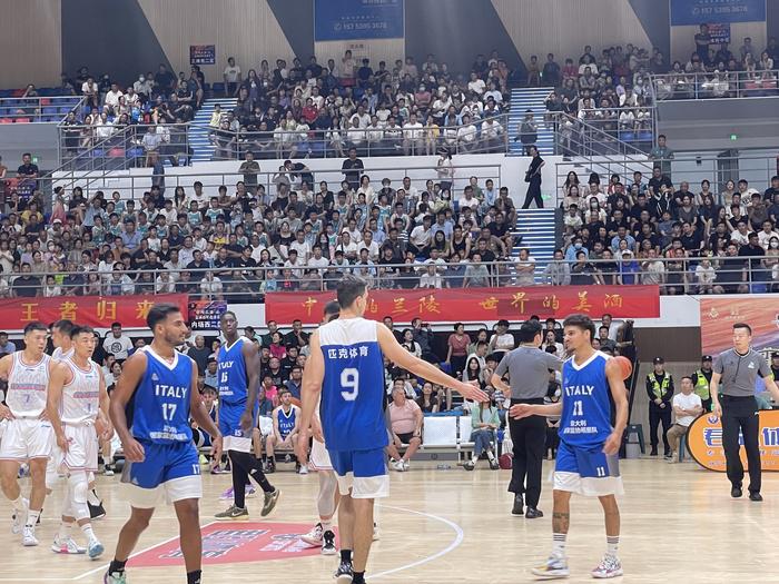 赢了意大利篮协明星队7分，山东高速男篮热身赛取得二连胜