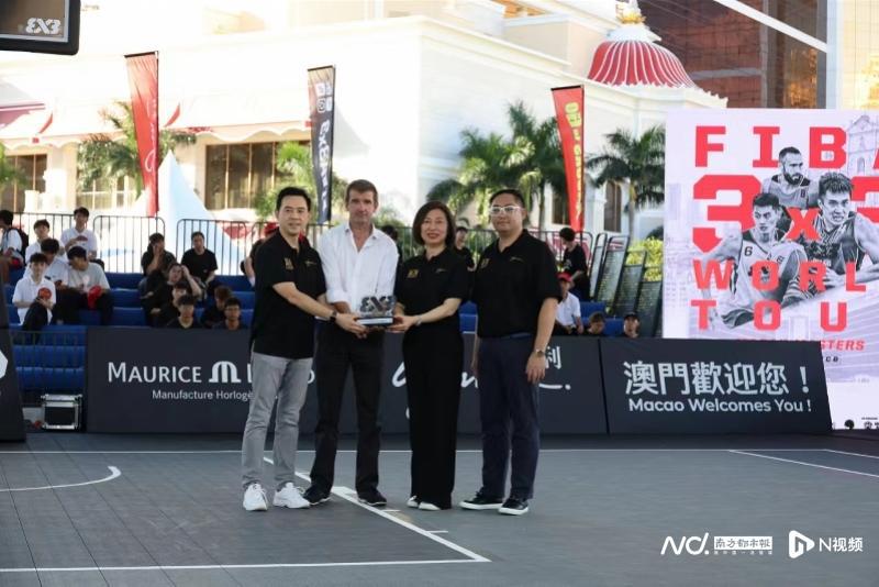 FIBA3x3澳门大师赛开幕，北京队两战全胜晋级八强(2)