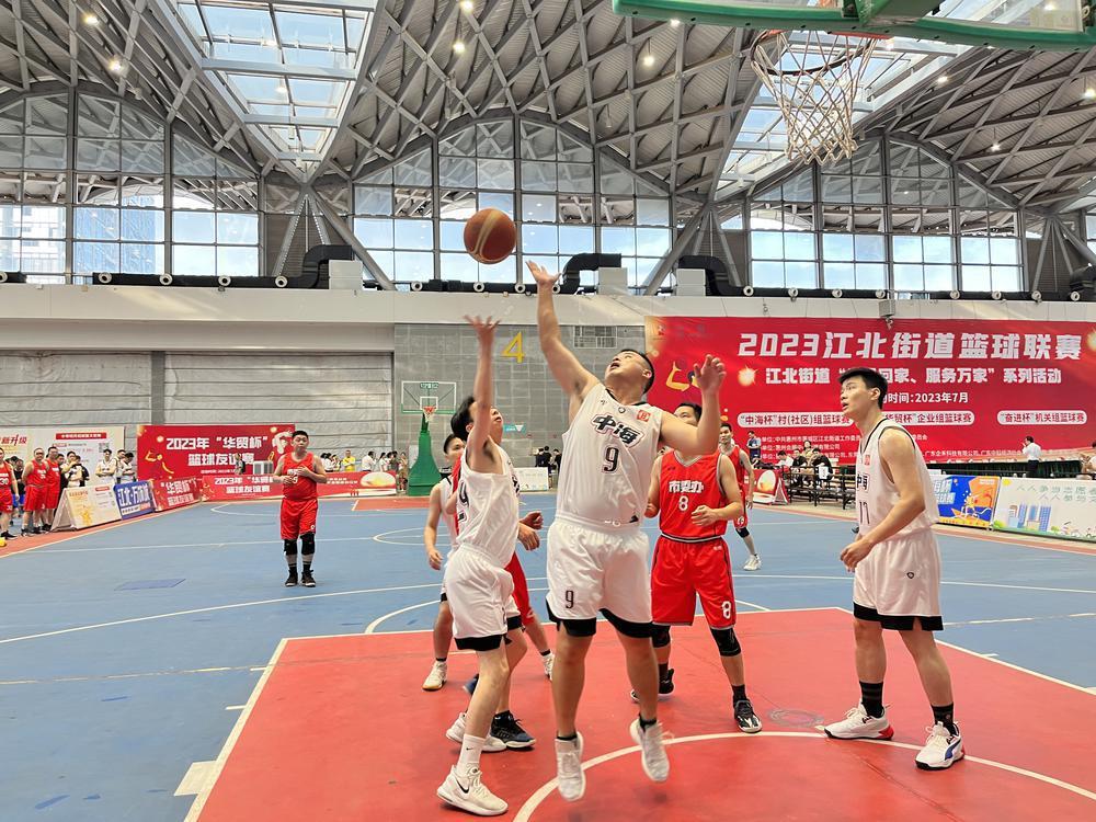 迎“篮”而上，巴特尔现身惠州江北街道篮球联赛(3)