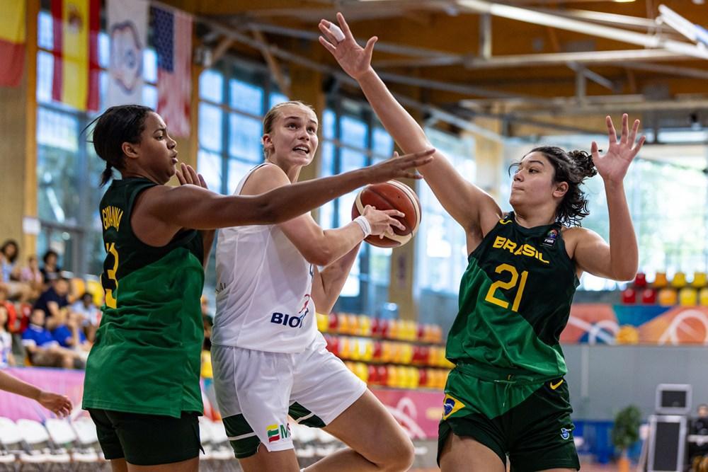 U19女篮世界杯-立陶宛女篮轻取巴西女篮
北京时间7月15日，2023年U19女(3)