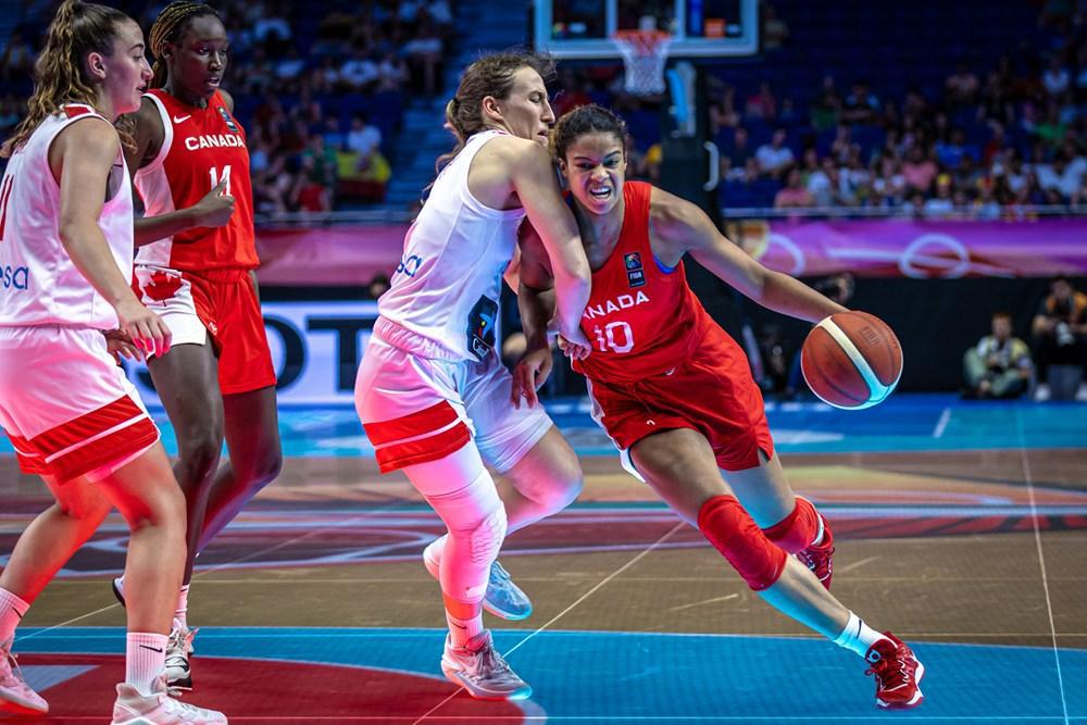 U19女篮世界杯-西班牙女篮力克加拿大女篮晋级决赛
 
北京时间7月23日，20(8)