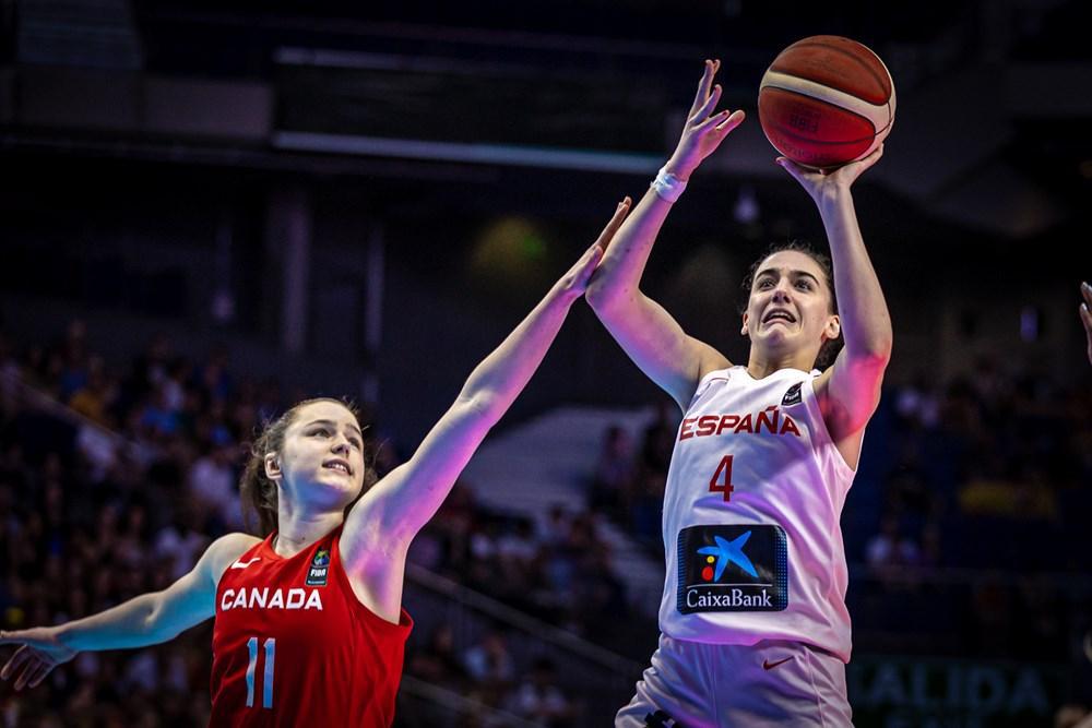 U19女篮世界杯-西班牙女篮力克加拿大女篮晋级决赛
 
北京时间7月23日，20(9)