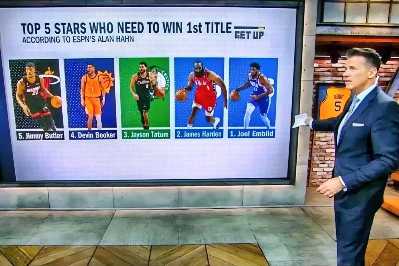 ESPN记者：NBA新赛季，最迫切赢得总冠军的球员是以下这五位！

1、热火——