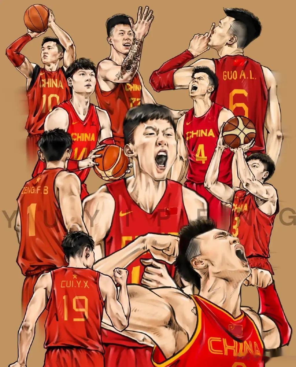 篮球评论人徐静雨在看过中国队热身赛后，也力挺郭艾伦，并大胆预世界杯不出线，这个锅(1)