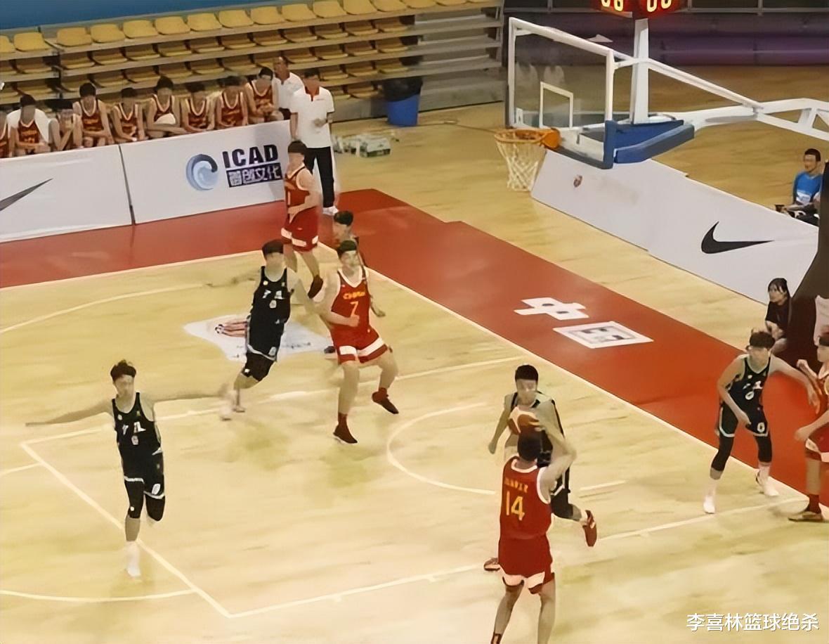 恭喜！中国男篮16岁臂展2米30天才备战亚青赛，联手广东新星冲冠