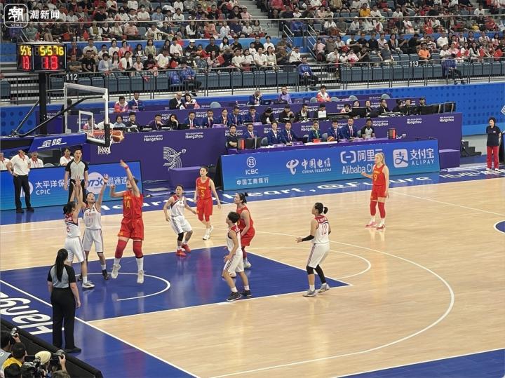 “朝鲜郑海霞”缺席比赛 中国女篮100:44赢得决赛入场券(1)