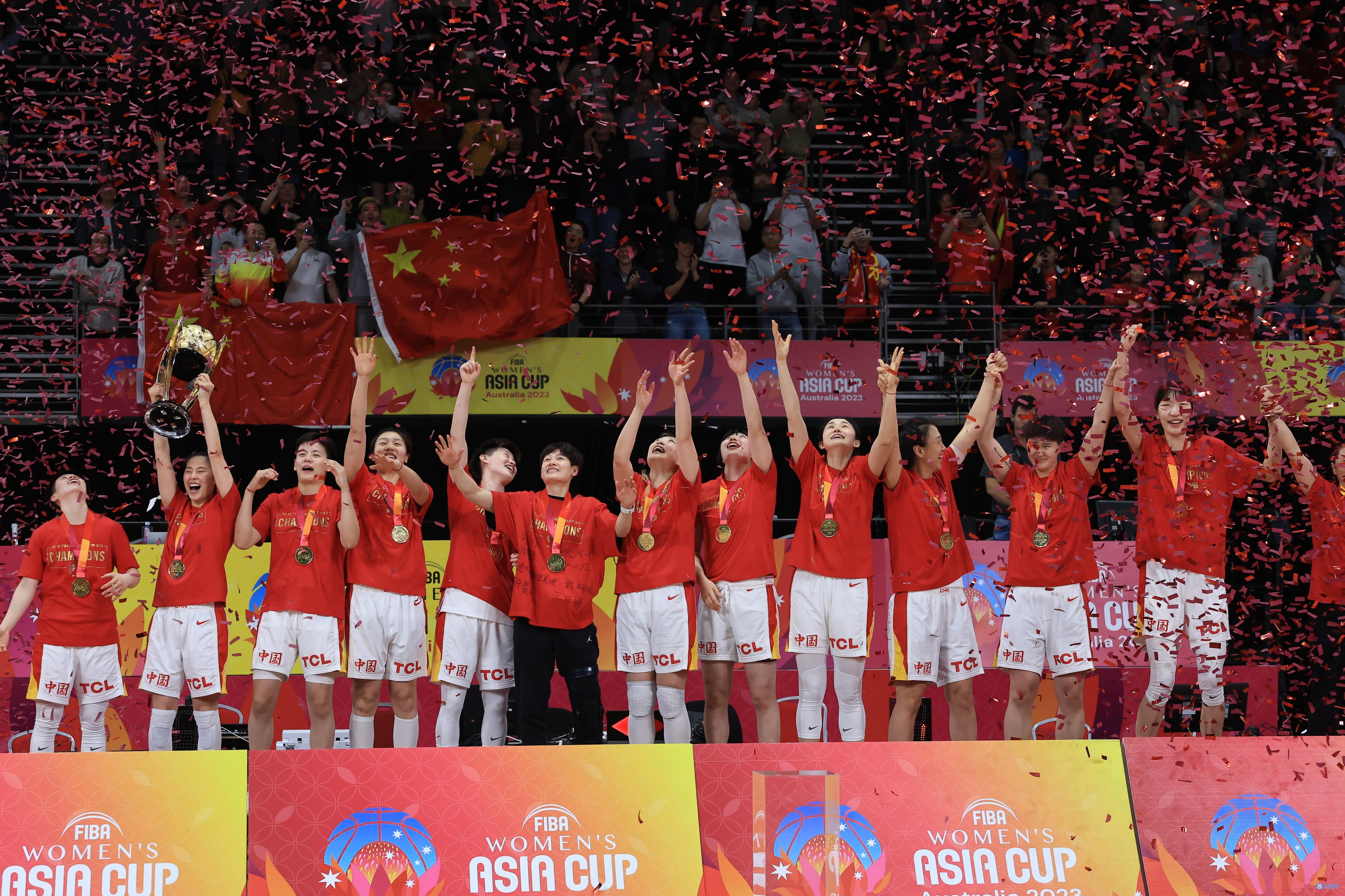 新华社体育部评2023年中国体育十大新闻：中国女篮亚洲杯夺冠入选(1)