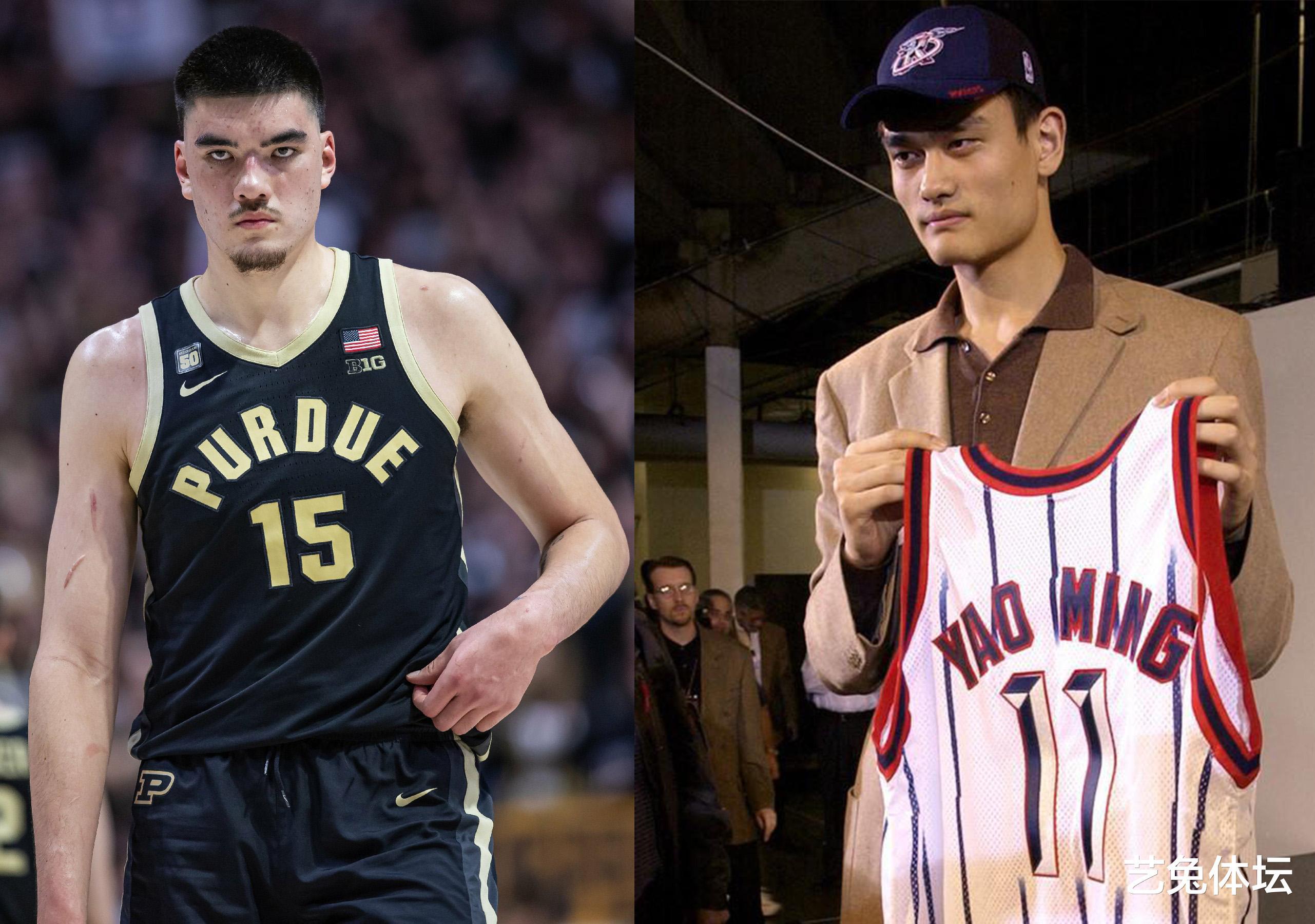 NBA华裔新面孔，2024年选秀大热，长相天赋都酷似姚明(2)
