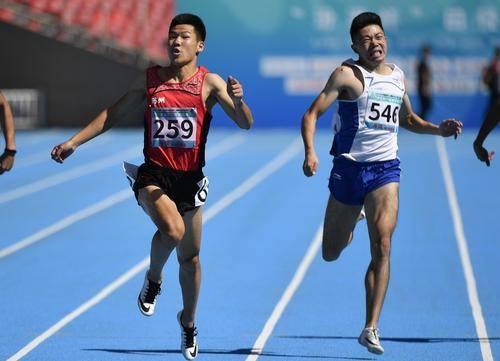 惊喜！短跑小将隋高飞获得省内田径200米冠军，有望接班谢震业(2)