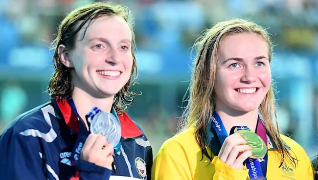 澳洲女泳将险破世界纪录 奥运再胜世界头号选手？(1)